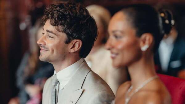 Charles Leclerc y Alexandra Saint Mleux comparten fotos de su boda