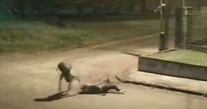 La Nación / Violento asalto en Ñemby: mujer fue golpeada y arrastrada por delincuente