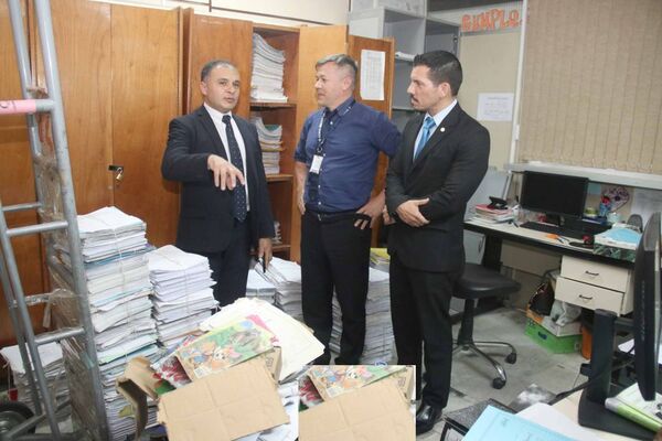 Depuración de documentos en desuso en juzgados laborales registró 1.416 kilos de papel y cartón valorizados