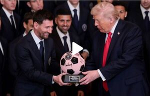 Popular / Messi visitó a Donald Trump en la Casa Blanca