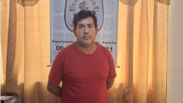 Capturan en San Lorenzo al exgobernador condenado Magno Duarte tras estar siete años prófugo