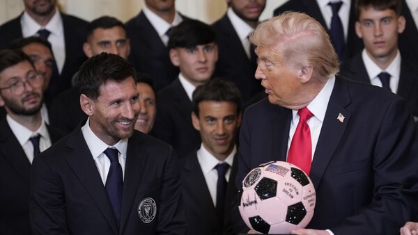 Para Trump, Messi es mejor que Pelé