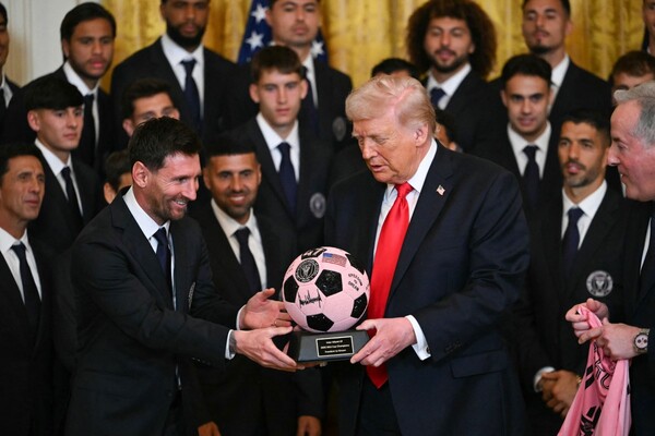 Trump pone a Messi por encima de Pelé