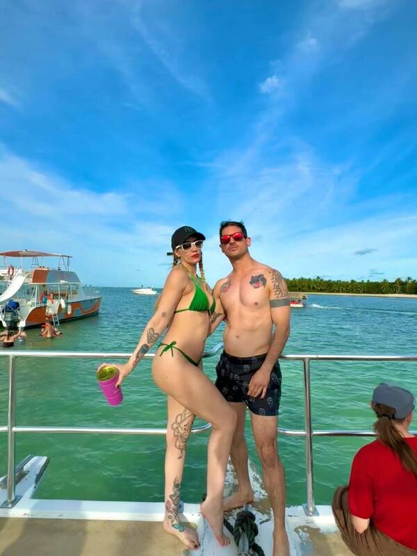 ¡Los que se extrañan, Carmiña y Marcos!