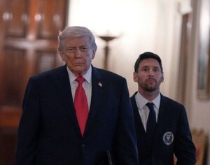 Trump y Messi en la Casa Blanca, la foto que da la vuelta al mundo