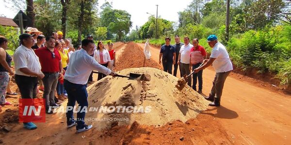 INICIAN OBRAS EN EL TRAMO QUE UNE PASO GUEMBE CON EL CENTRO DE TRINIDAD