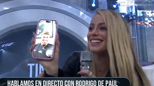 Tini Stoessel y Rodrigo De Paul hablaron de boda en pleno programa de Telefuturo