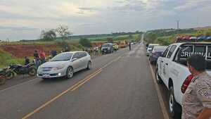 Tragedia en Santa Rosa del Aguaray: Adolescente muere en la ruta al caer de motocicleta