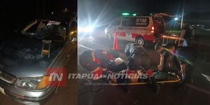  PEATÓN RESULTA LESIONADO TRAS SER EMBESTIDO POR UN AUTOMÓVIL EN LA RUTA PY06