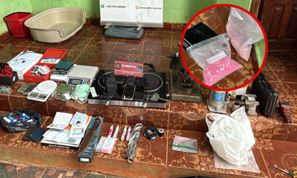 Incautan "cocaína rosada" y detienen a cuatro personas en operativo antidrogas de CDE - OviedoPress