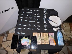 Allanamiento en Fernando de la Mora deja detenidos e incautación de cocaína