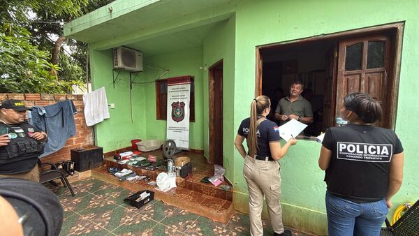 Desbaratan laboratorio de drogas sintéticas en Ciudad del Este y caen supuestos estudiantes