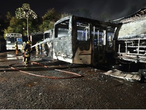 Nuevo incendio causa millonaria pérdida a Ortiz Turismo