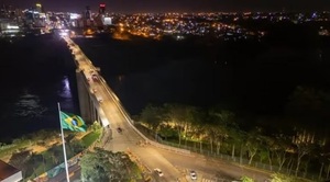 Bloqueo parcial esta noche en el Puente de la Amistad