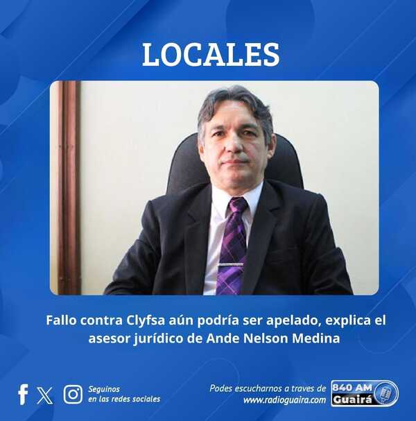 ANDE SE PRONUNCIA SOBRE FALLO CONTRA CLYFSA Y POSIBLES ACCIONES LEGALES