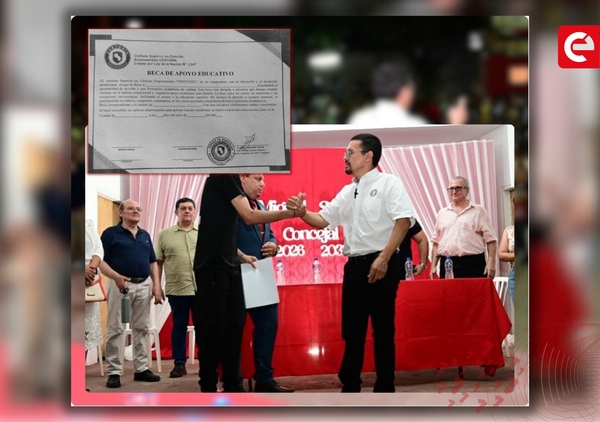 Becas: denuncian que concejal Miguel Sosa utilizaría “cartones” para captar apoyo político - Canal-E