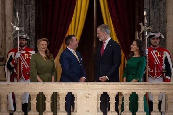 Felipe VI y Letizia agasajaron a los grandes duques de Luxemburgo - Gente - ABC Color