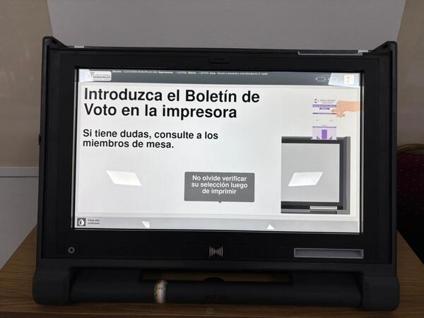 TSJE: informe de auditoría respalda seguridad de máquinas de votación