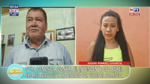 Expareja del intendente colorado de Laurel dice que ya lo denunció por violencia doméstica