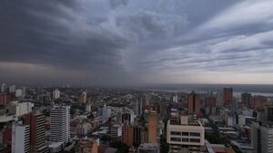 Alertan por tormentas con ráfagas de hasta 90 km/h que afectarán varias zonas de Paraguay