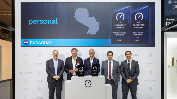 Personal es reconocida como la mejor y más rápida red fija del país por OOKLA