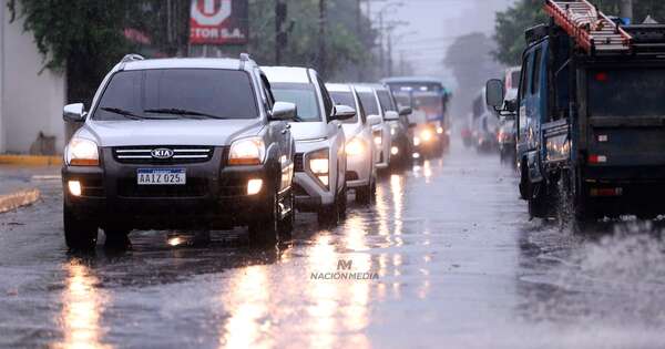 La Nación / Sistema de tormentas que afectará a todo el país ya llegó a Encarnación