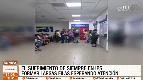 Asegurados del Ingavi forman largas filas esperando atención
