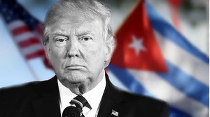 Trump pone a Cuba en la mira y dice que “caerá muy pronto”