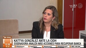 Kattya González lleva su destitución ante la CIDH y denuncia violencia política