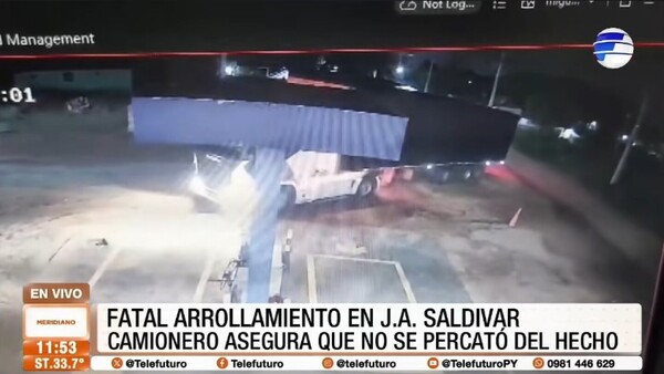 Hombre muere arrollado por un camión mientras dormía en la banquina