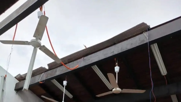 Temporal en Encarnación: Caída de techo deja niños heridos