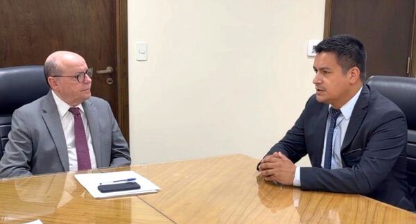 Ministro superintendente y autoridades municipales de Juan León Mallorquín coordinan acciones para futura sede judicial