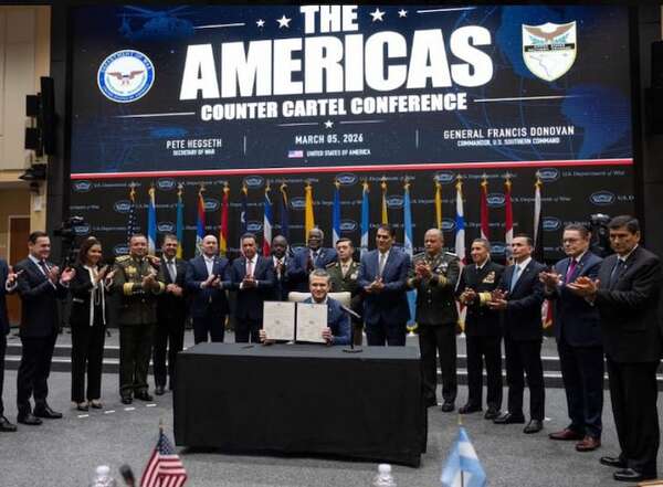 Paraguay firma acuerdo anticártel con EE.UU. - Política - ABC Color