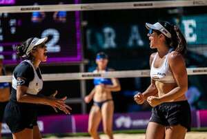 Sudamericano de vóley playa: paraguayas avanzan a cuartos en Rancagua - Polideportivo - ABC Color