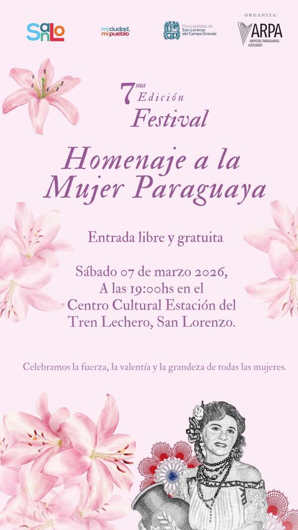 Festival en homenaje a la mujer paraguaya - San Lorenzo Hoy