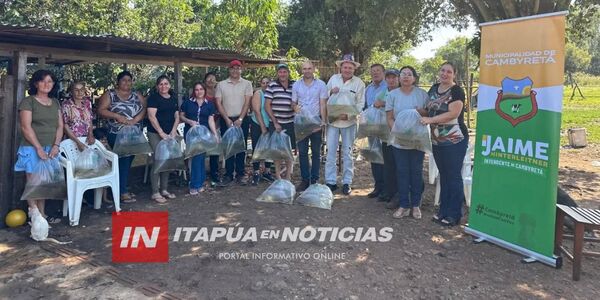 PRODUCTORES DE CAMBYRETÁ RECIBEN ALEVINES PARA IMPULSAR LA PRODUCCIÓN