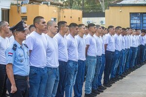 SAN JUAN BAUTISTA: 200 ASPIRANTES A SUBOFICIALES INICIAN FORMACIÓN EN FILIAL DEL COLEGIO DE POLICÍA