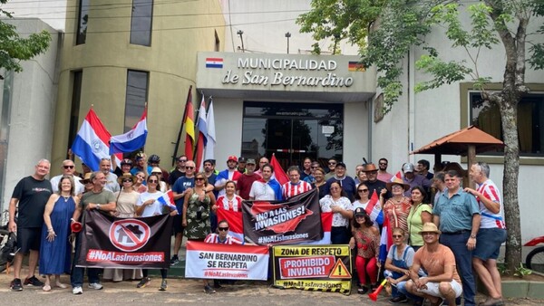 Residentes se manifiestan contra invasiones en San Bernardino y exigen respuestas