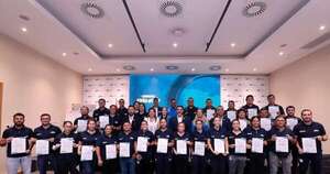 La Nación / Cierre exitoso del curso para técnicos