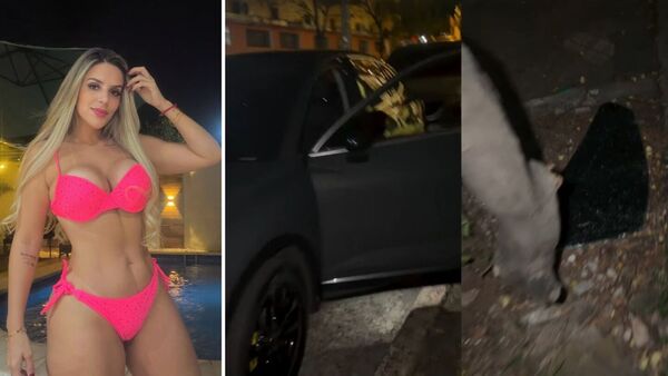 Pelaron la camio de Eve Gómez: “No quiero pensar que me hicieron a propósito”