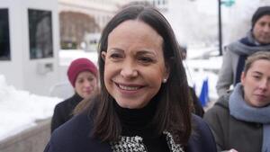 Trump se reunió por segunda vez con María Corina Machado en la Casa Blanca