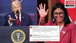 Trump reconoce formalmente al Gobierno de Delcy Rodríguez en Venezuela