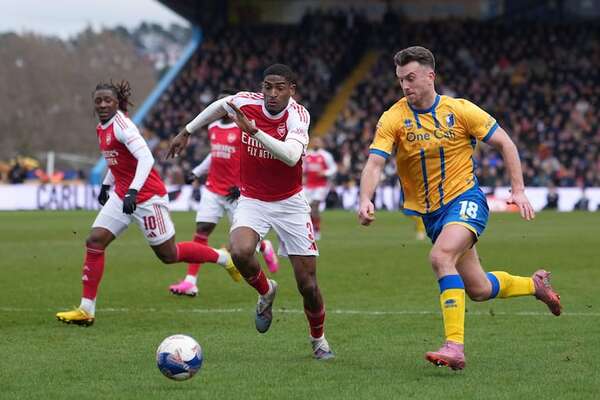 FA Cup de Inglaterra: Arsenal sufre para vencer al modesto Mansfield Town - Fútbol Internacional - ABC Color