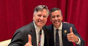 La Nación / Peña y Landau abordan sobre agenda bilateral entre Paraguay y EE. UU.