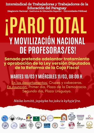 FEP confirman anuncio de paro nacional de Docentes contra la Reforma Fiscal