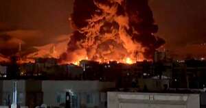 La Nación / Un aire de apocalipsis: incendios petroleros oscurecen el cielo de Teherán en pleno día