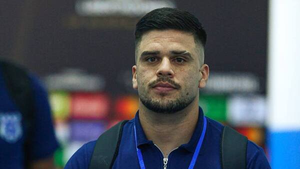 Brahian Ayala sufrió una grave lesión durante la práctica