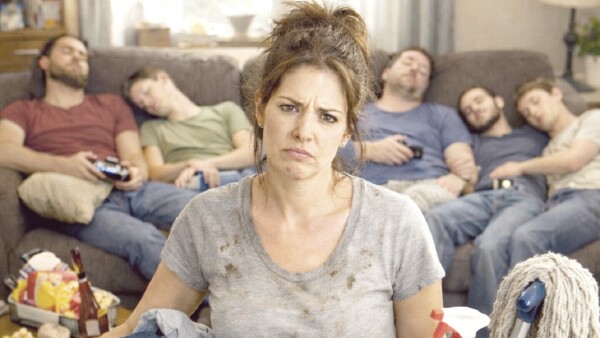 “Siento que soy mamá de cinco: mi marido y mis cuatro hijos”