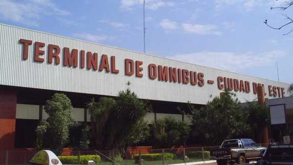 Cierre temporal en la Terminal de Ómnibus de Ciudad del Este por retiro de panales de abejas
