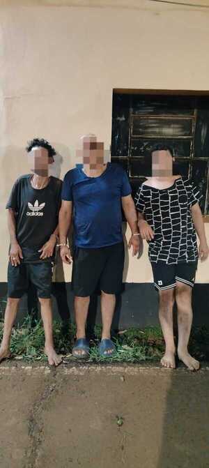 Tres hermanos aprehendidos tras resistencia y agresión a policías - ADN Digital